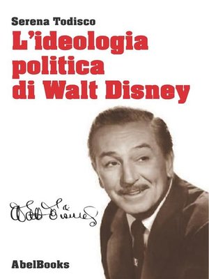 cover image of L'ideologia politica di Walt Disney